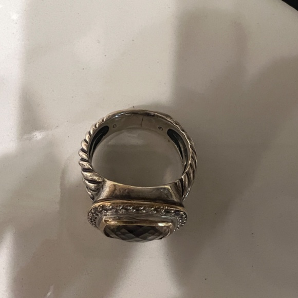 David Yurman Smoky Quartz ring - Picture 5 of 6